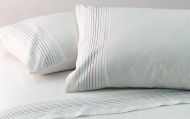 LINEN HOUSE King Sheet Set STITCH 250 TC white New