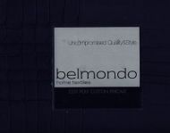 Belmondo Navy blue Pintuck Queen Bed Quilt Doona Cover Set 225TC cotton percale