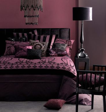 Quilt Cover Set CHATELET PLUM 