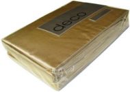 DECO gold satin KING sheet set New