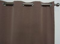 Eyelet Ready Made Blockout Curtains Espresso Mocha Coffee 