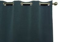 Eyelet Ready Made Blockout Curtain 2x130x221cm Midnight Green