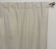 Ready Made Curtain Concealed Tab Top BLOCKOUT platinum natural